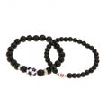 Ensemble de bracelets pour femme inspiré du football