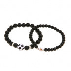 Ensemble de bracelets pour femme inspiré du football