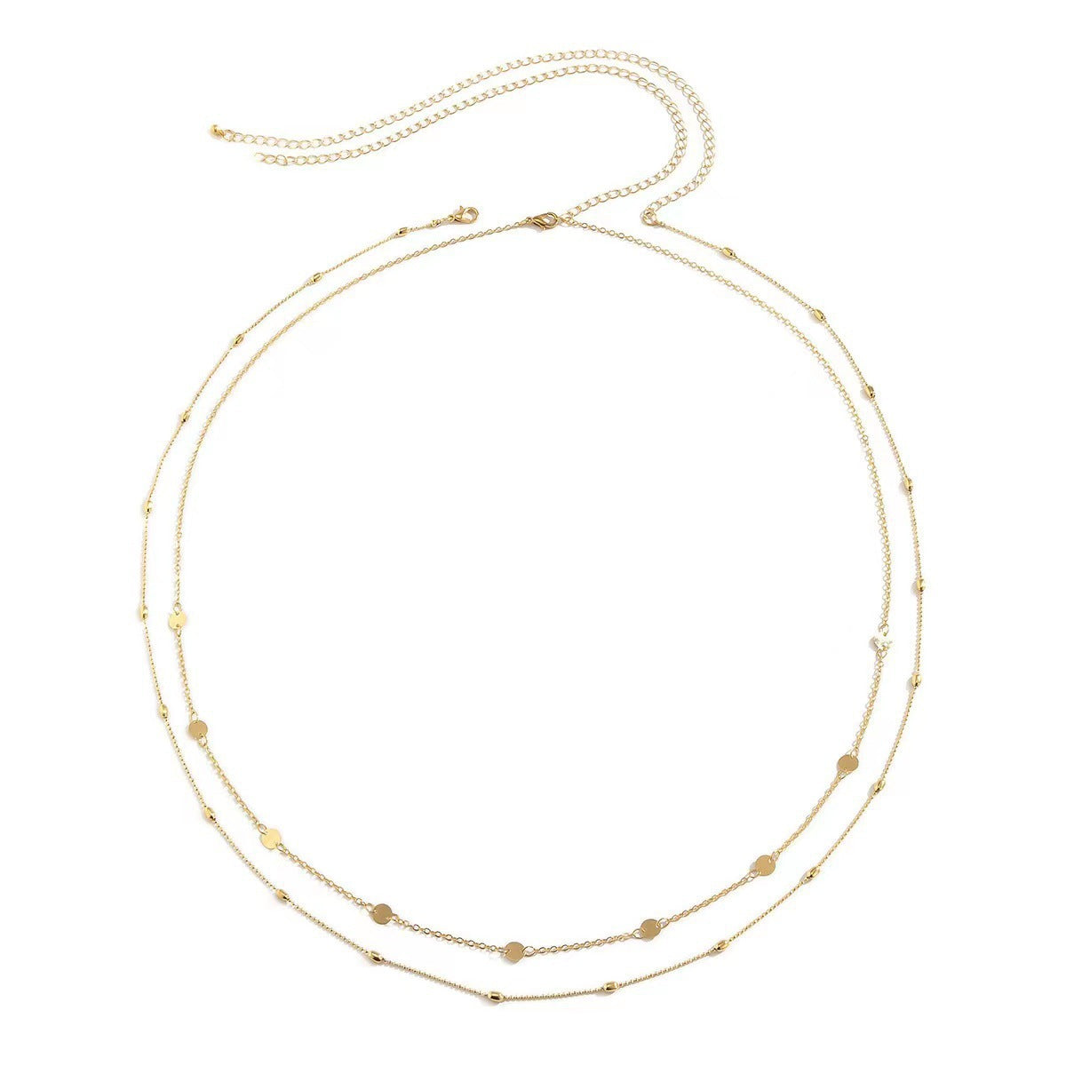 Collier superposé à breloques
