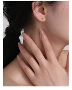 Boucles d'oreilles pendantes à chaîne pour femme