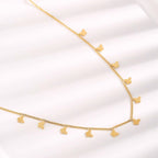 Chevillère à breloques papillon pour femme