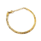 Bracelet pour femme avec design de pièce de monnaie