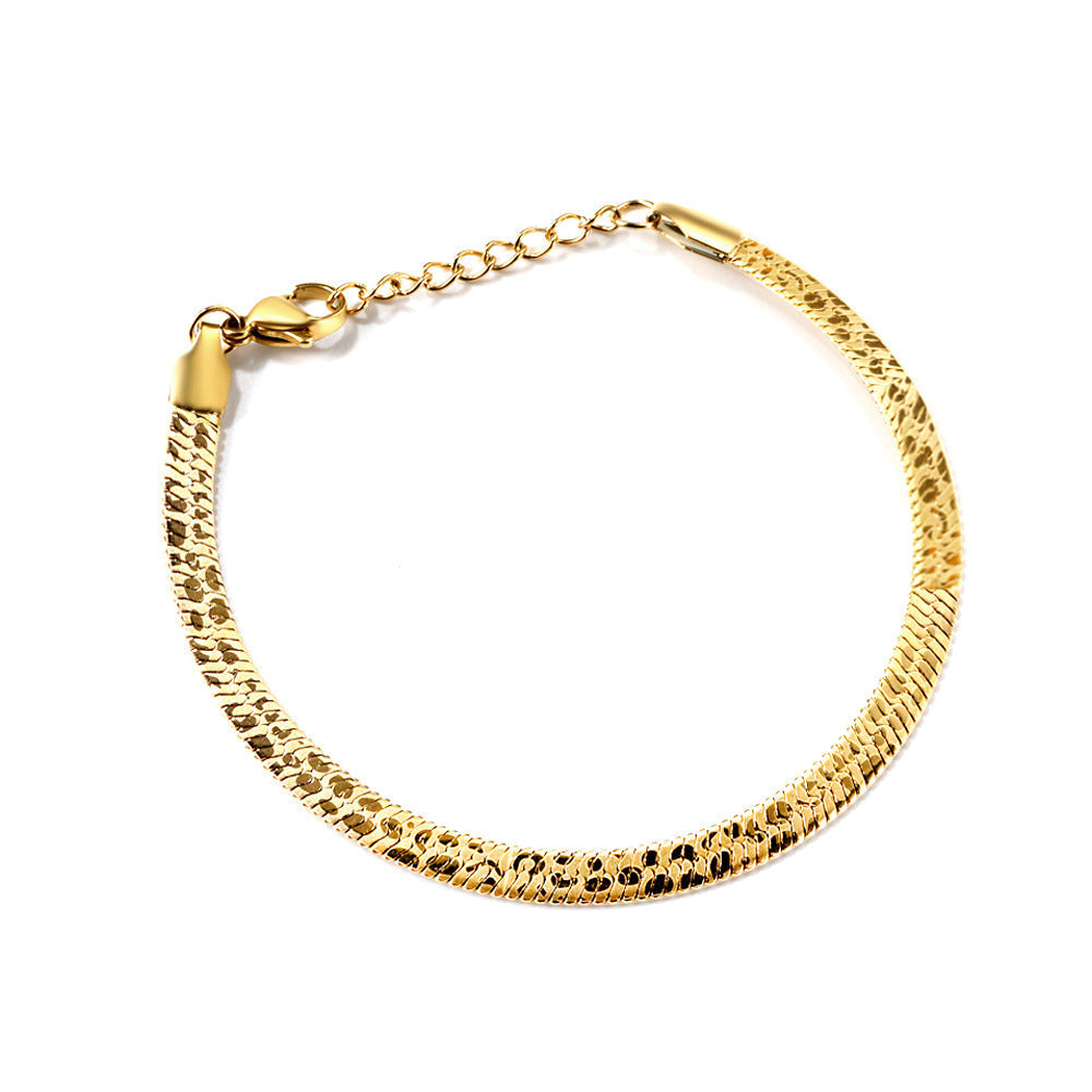Bracelet pour femme avec design de pièce de monnaie