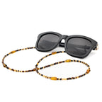 Chaîne de lunettes perlée élégante