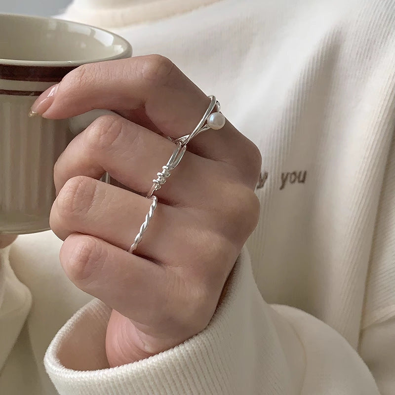 Bague pour femme au design cœur ludique