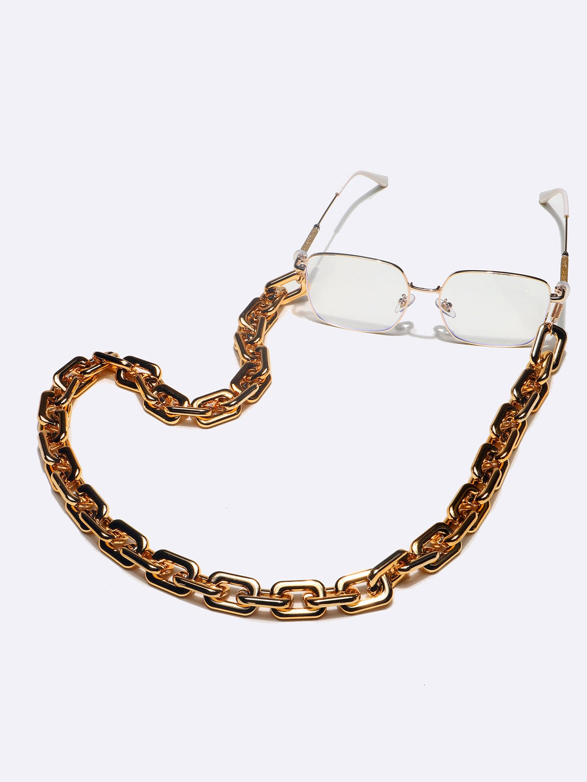 Chaîne de lunettes à maillons métalliques