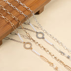 Chaîne de lunettes glamour ornée de perles