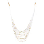 Collier multi-rangs perlé
