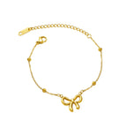 Bracelet de cheville pour femme avec pendentif papillon