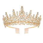 Diadème en strass et pierres étincelantes