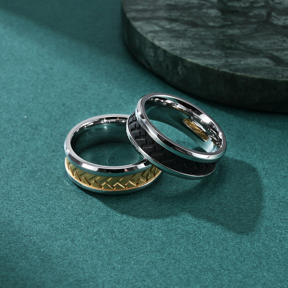 Bague design pour homme