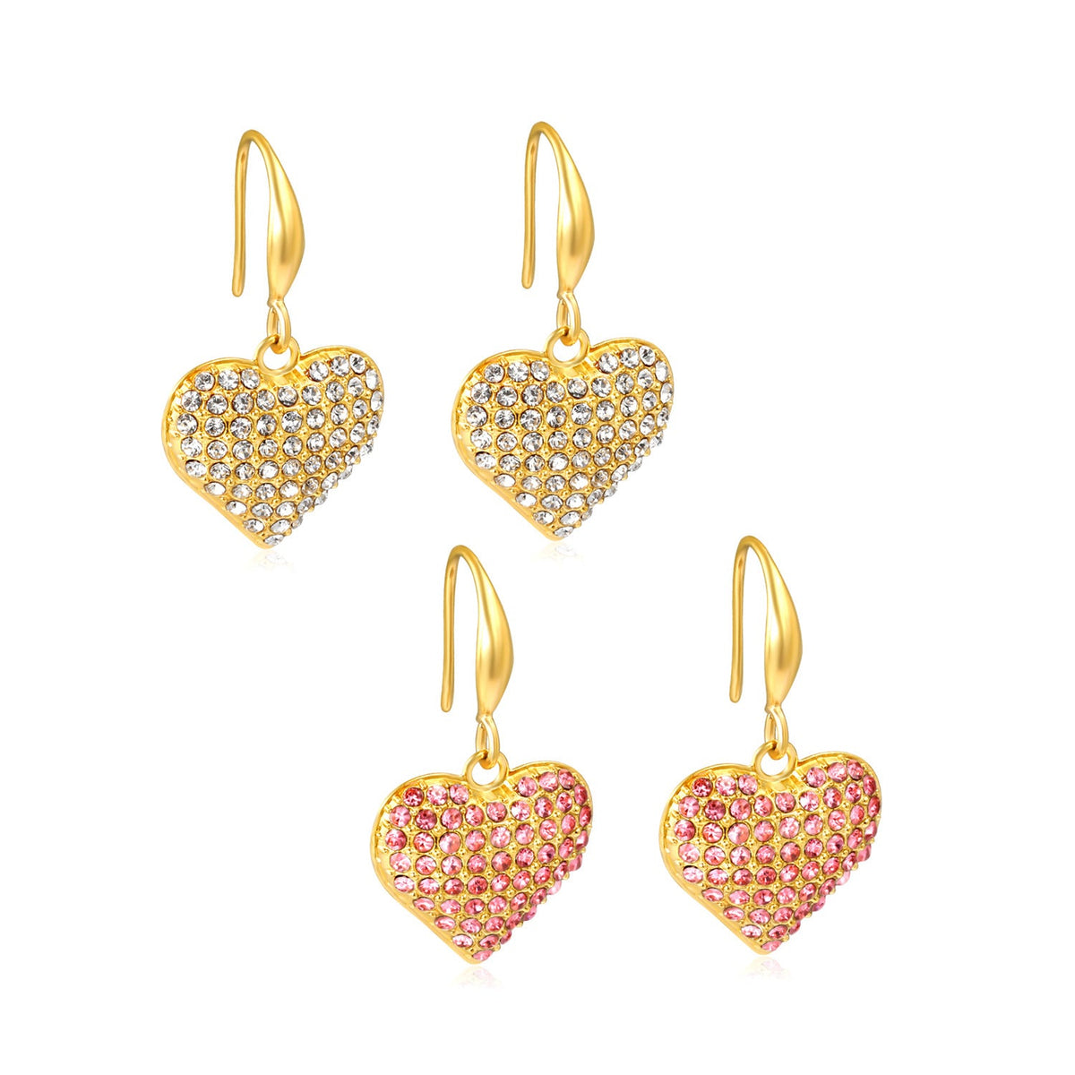 Boucles d'oreilles pendantes étoiles pour femme