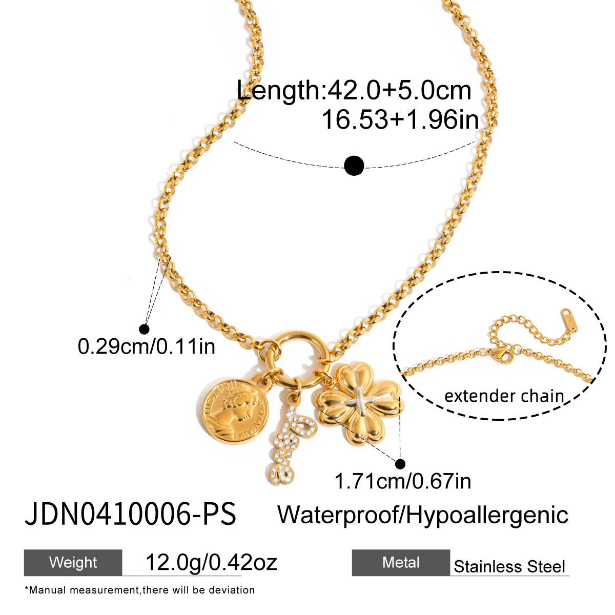 Collier multicouche pour femme avec pendentif floral