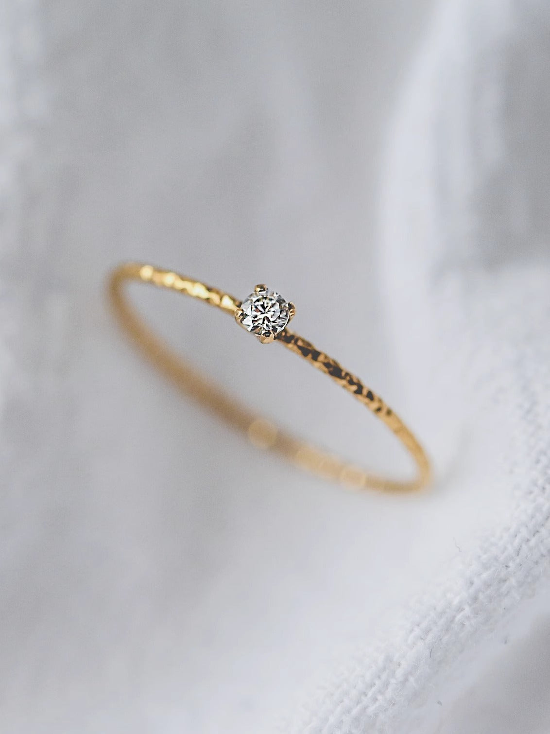 Bague pour femme avec accent cristal
