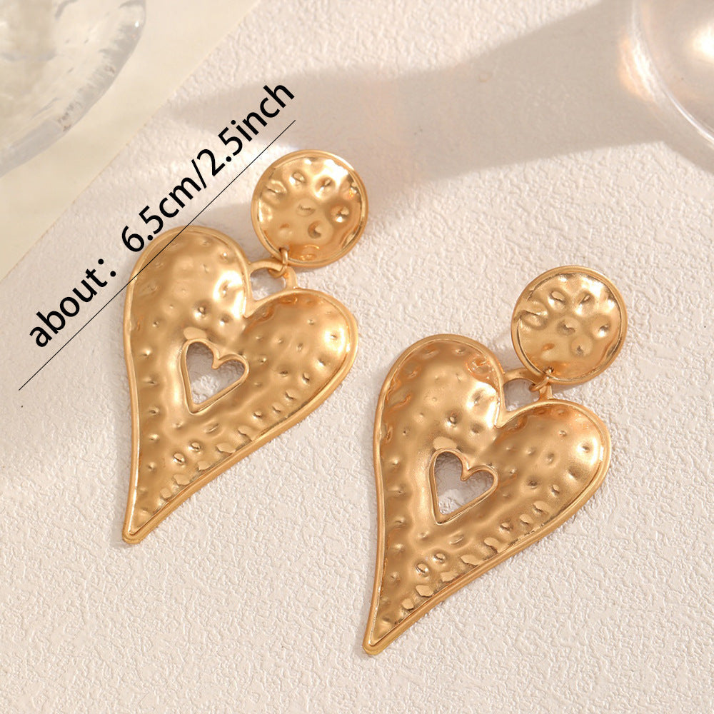 Boucles d'oreilles cœur