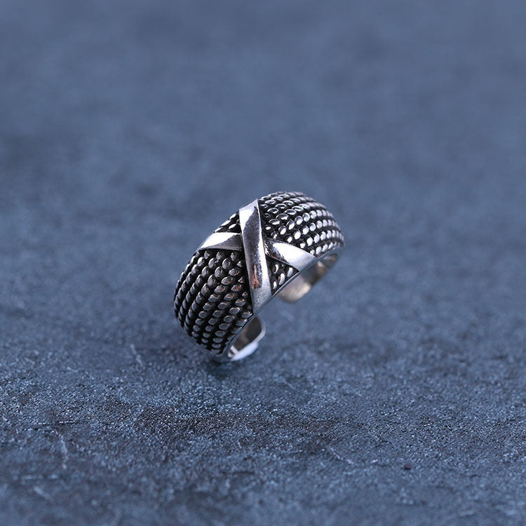 Bague pour homme au design moderne