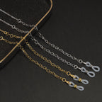 Chaîne pour lunettes motif étoiles