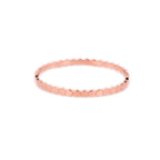 Bracelet jonc pour femme motif hexagone géométrique