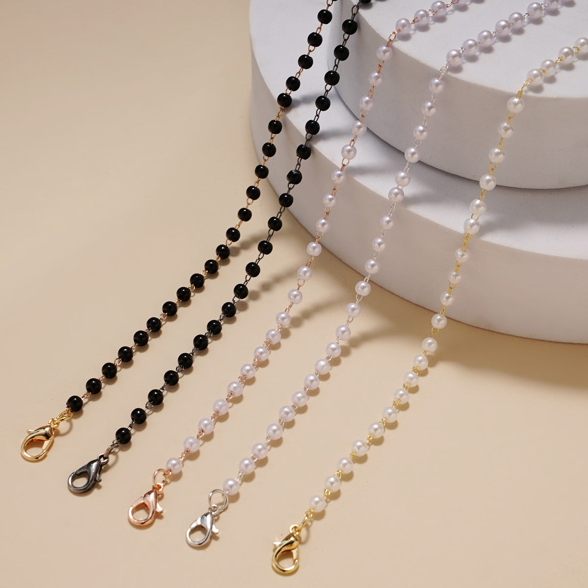 Collier perlé élégant