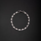 Bracelet à maillons épais