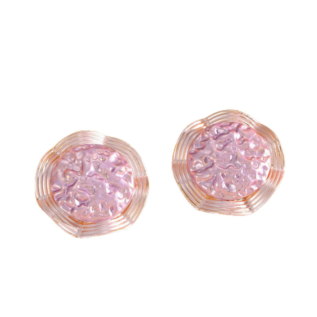 Boucles d'oreilles pour femme au design superposé