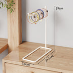Présentoir vertical pour bracelets et joncs avec base rectangulaire