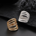 Boucles d'oreilles géométriques pour femme