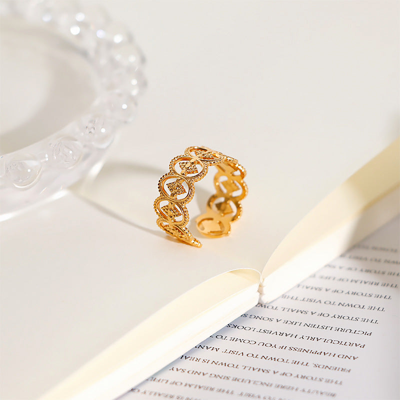 Bague pour femme au design crocodile élégant