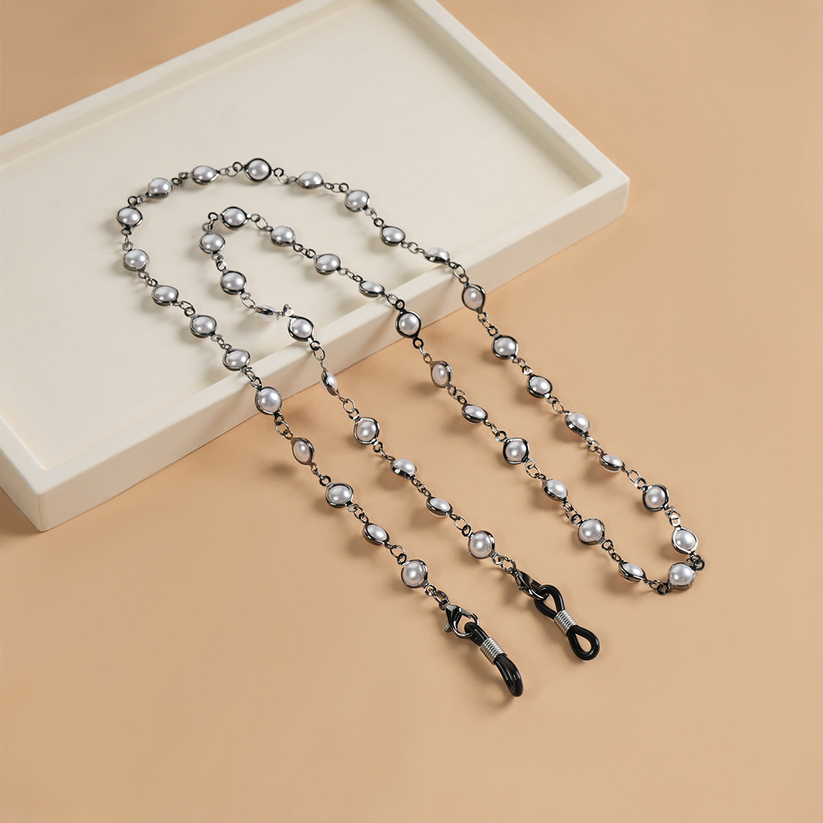 Chaîne de collier décorative en perles