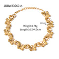 Bracelet pour femme à motifs papillons délicats