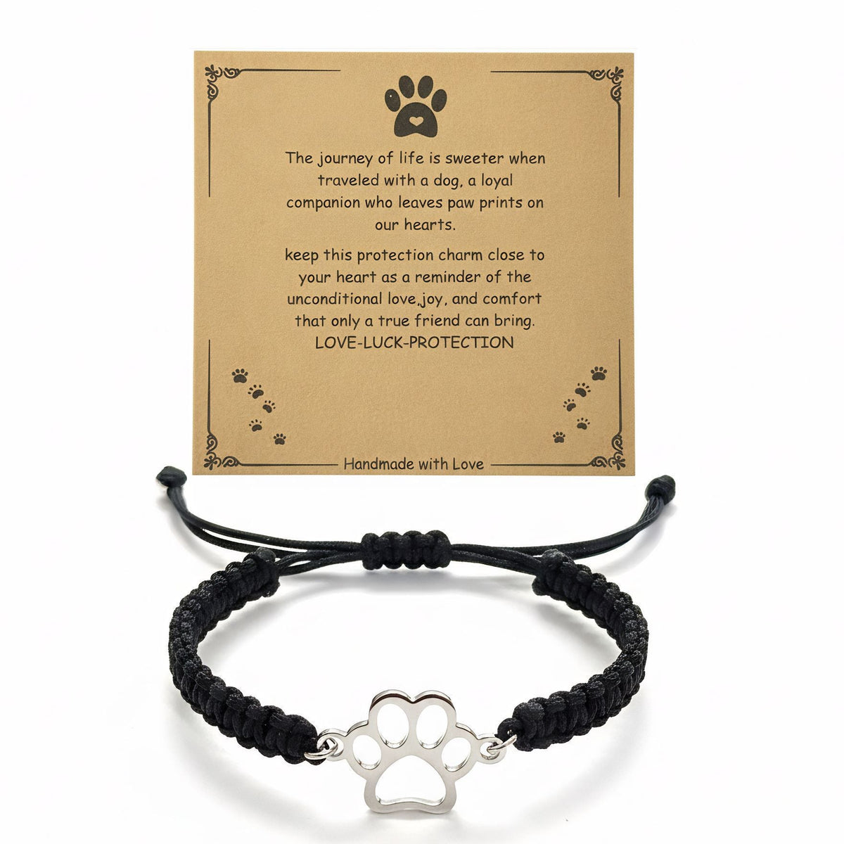 Bracelet pour femme avec motif patte