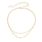 Collier à disques superposés