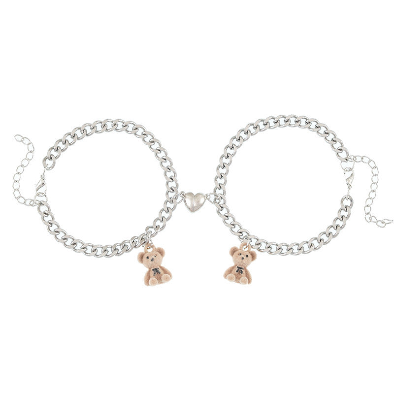 Collier ludique avec breloques ours