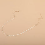 Collier argenté élégant