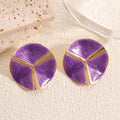 Boucles d'oreilles puces pour femme au design élégant et artisanal