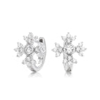 Boucles d'oreilles pendantes pour femme, zircon et argent sterling 925 doré