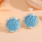 Boucles d'oreilles pour femme au design superposé