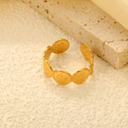 Bracelet rigide réglable pour femme au design zigzag