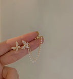 Boucles d'oreilles puces élégantes