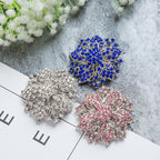 Broche glamour avec cristaux