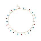 Collier statement à breloques cœur