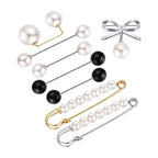 Set de boucles d'oreilles ear cuff à double bille