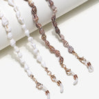Chaîne de lunettes inspirée des coquillages