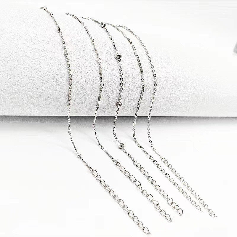 Bracelet de cheville chaîne élégant