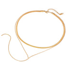 Collier pour femme en acier inoxydable hypoallergénique