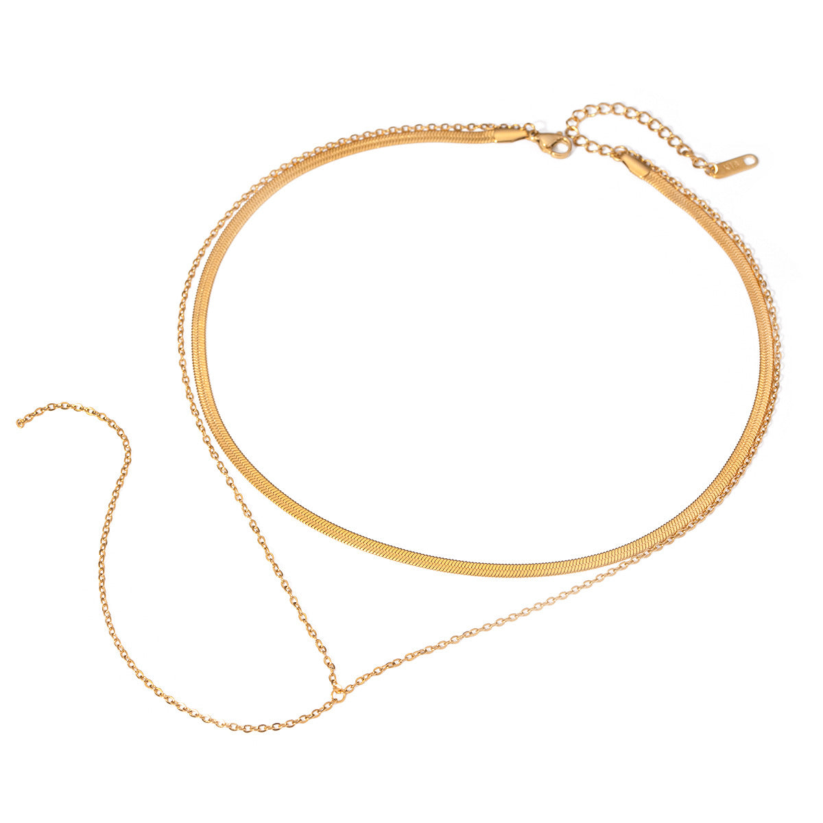 Collier pour femme en acier inoxydable hypoallergénique