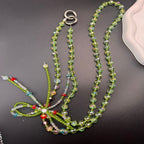 Chaîne de lunettes en perles multi-rangs