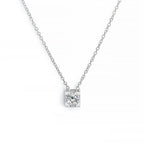 Collier délicat pour femme avec pendentif cristal étincelant