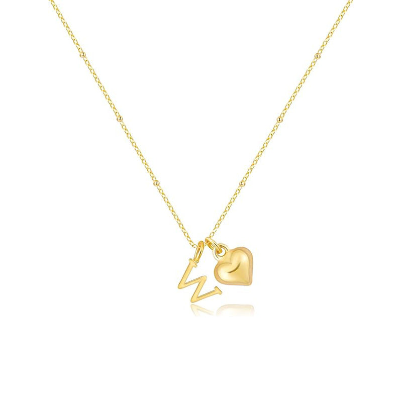 Collier prénom pour femme avec pendentif personnalisé et détails brillants
