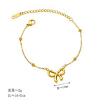 Bracelet de cheville pour femme avec pendentif papillon